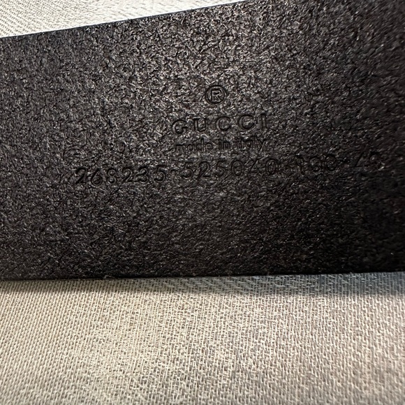 Gucci Black Belt with Brown Buckle - Picture 3 of 3